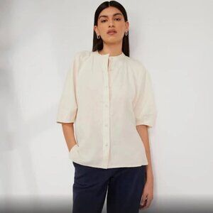 Everlane | The Linen Puff Sleeve Shirt